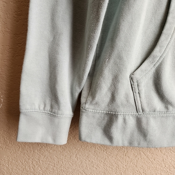 No Dinx Womens Mint Green Hooded Volleyball Sweatshirt Size L - Picture 13 of 13